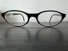 Vogue Eyewear 2153 W827 Black Oval Cat Eyeglasses Frames 47-30-130 Retro Pre-owned. Price: $28.00.