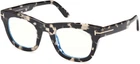 Tom Ford 005 Gray Havana / Blue Block Eyeglasses TF5872-B 48MM New. Price: $169.00.