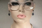 Clear Thick Rim Northern Light NL-1977 Eyeglass Frames, Unisex New. Price: $37.95.