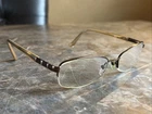 South Hampton Sh 5006 Brown Round Half Rim Eyeglasses Frames 51-17-135 (A161) Pre-owned. Price: $19.99.