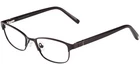 Jones New York Women's Black Rectangle Eyeglass Frames W/ Flex Hinges J144490BLA. Price: $22.99.