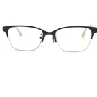 Coach HC5047 Evie 9160 Satin Black Ivory Horn Size 50-17-135 Half Rim H15956 Pre-owned. Price: $36.13.