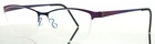 Lindberg Strip 7380 Col 127 Blue Purple Womens Eyeglasses 52-14-135 B:35 New. Price: $239.99.
