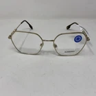 Burberry 1381 1109 54-18-140 Gold Italy Eyeglasses Frame QQ17 New. Price: $187.00.