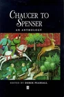 Chaucer To Spenser: Anthology By Derek Pearsall (english) Hardcover Book Brand. Price: $147.34.