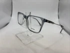 Prada Vpr 05Z 19F-101 55/18 140 Crystal Blue Silver Full Rim Eyeglasses Italy New. Price: $129.99.
