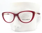 Dolce Gabbana Dg 3155 2702 Eyeglasses Matte Opal Red 52-17-140 No Case New. Price: $98.50.