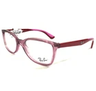Ray-ban Eyeglasses Frames Kids RB1586 3777 Clear Pink Purple Square 47-16-130 New. Price: $54.99.