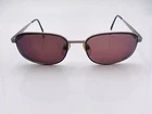 Vintage Luxottica 1275 Brown Gray Metal Oval Sunglasses Italy Frames Only Unspecified. Price: $20.40.