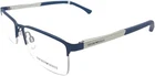 Emporio Armani Rectangle Eyeglasses 0EA1041 3094 55MM Rubber Black - New. Price: $49.79.