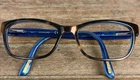 Covergirl CG0531-1 Dark Brown Blue Eyeglasses Frames Only 51-17-135 Pre-owned. Price: $35.00.
