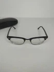 Ray Ban Eyeglasses Frames And Case Only, Rb 5154 2077, 49-21-140, Black Pre-owned. Price: $25.00.