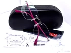 Brand New Authentic Ray-ban Lightray Eyeglasses Rx Rimless Italy Frame Zq 9001. Price: $99.99.
