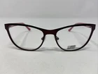 Candie CA0124 070 52-17-135 Burgundy/pink Full Rim Metal Eyeglasses Frame BO83 New. Price: $64.50.