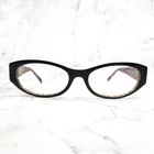 Prada Vpr 03P MAS-1O1 Eyeglasses Black Full Rim Rectangular Frames 53-17-140 Pre-owned. Price: $69.11.