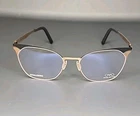 Ovvo Optics 3936 14K Gold Black Handmade Titanium Eyeglass Frame 51/18/135 New. Price: $229.95.