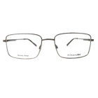 New Titanflex Men's Eyeglasses M1002 Gunmetal Optical Frame 56-18-145. Price: $64.95.