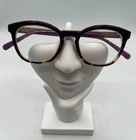 Vera Wang V509 Purple Silver Brown X 19 140 Mm Eyeglass Frame Only New. Price: $20.00.
