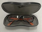 Ray-ban Eyeglasses Frames Only Rectangular Red Full Rim RB5206F 2479 54-18-140 Pre-owned. Price: $26.83.