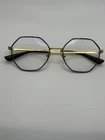Vogue 4094 Womens Brown/gold Full Rim Metal Hexagon Eyewear Frames 52 Pre-owned. Price: $29.99.