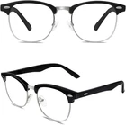Happy Store CN56 Vintage Inspired Classic Horn Rimmed Nerd UV400 Clear Lens Glas New. Price: $34.42.