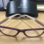Armani Exchange AX3068 8303 Matte Opal Cherry Rectangle Womens Eyeglasses 52MM Pre-owned. Price: $21.99.