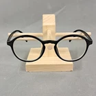 Zenni 2022921 Eyeglasses Frame 51 16 135MM Adult Unisex Round Black Woodgrain Pre-owned. Price: $34.97.