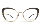 Pomellato Eyeglasses Frames PM0125O 001 Gray Rose Gold Oversized 54-18-140 New. Price: $169.99.