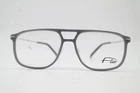 Flair 023 Gray Silver Oval Eyeglass Frame New. Price: $170.53.