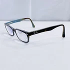 Ray-ban Eyeglasses Frames RB5150 5023 Brown Tortoise Blue 50-19-135 With Case Pre-owned. Price: $30.00.