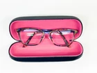 52-16-140 Hard Candy Eyeglasses Frames HC48 Blutt Blue Tortoise Pre-owned. Price: $40.00.