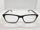 Nike 7242 001 Black 53-16-140 Eyeglasses Frames Full Rim Scratched Pre-owned. Price: $29.99.