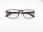 Bevel Eyeglasses, Frames Only, David 8648 Gtdb Brown/blue, 54-17-..., Japan Pre-owned. Price: $139.99.