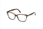 Tom Ford FT5949-B 052 Dark Havana Blue Light Block Lens 56 Mm TF5949B Eyeglasses New. Price: $199.00.