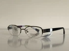 Coach Hc 5004 9025 Bettie Rectangle Dark Silver Eyeglasses Frame 51*16*135 Pre-owned. Price: $39.99.
