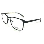 Iconik Eyeglasses Frames Henry C02 Black Square Full Rim 53-17-140 New. Price: $106.07.
