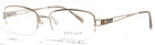 Aristar AR16305 535 Brown Womens Rectangle Half Rim Eyeglasses 52-18-140 B:33 New. Price: $24.99.