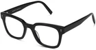 Warby Parker Drew Square Eyeglasses Jet Black Frame Medium 48-20-142 Mm Nwt* New. Price: $94.99.