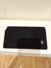 Chanel Black Sunglasses Soft Case Only Quilted Fabric Gold Cc Logo Used. Price: $37.99.