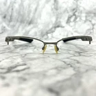 Oakley Double Tap OX3123-0351 Eyeglasses Light Gray Half Rim Frames 53-18-140 Pre-owned. Price: $35.99.