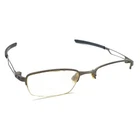 Oakley Half Track OX3137-0254A Brown Metal Rim Eyeglasses Frames 50-18 140 Pre-owned. Price: $79.99.