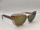 Tom Ford Eyeglasses Tf 762 Anya Transparent Cat Rose Champagne Frames Pre-owned. Price: $89.14.