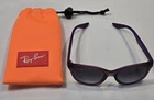 Ray-ban Jr RJ9068S 7056 8G Sun Glasses Frames Kids Purple 47-16-130 See Pics! Pre-owned. Price: $34.99.