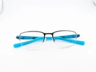 Nike Eyeglasses Frames Only, 8078 068, 50-18-140, Gray/blue Pre-owned. Price: $39.99.