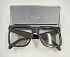 Celine CL4055IN 01A Black Sunglasses Square Womens W/ Case Pre-owned. Price: $224.95.