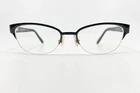 Kate Spade Shayla 0W33 Black Half Rim Cat Eyeglasses Frames 49-17 135 Women Pre-owned. Price: $27.99.