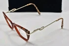 Glemaud X Tura Vgo 020 Cin Eyeglasses 56 18 145 B41 Orange Coral Frames Only New. Price: $99.99.