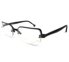 Vintage Eyeworks Eyeglasses Frames Vapor 591 Black Gray Rectangular 50-18-125 New. Price: $69.25.