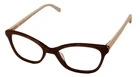 Joneswear Plastic Womens Teardrop Eyewear , Taupe Z109. 47MM New. Price: $39.99.