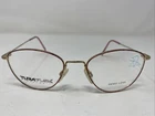 Tura Flex M717 50-18-130 Burgundy/gold Metal Full Rim Eyeglasses Frame AV18 New. Price: $60.78.